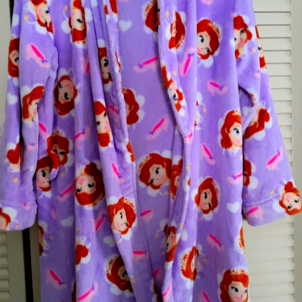 Girls Sophia the First Bathrobe